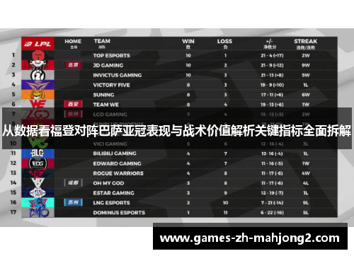 从数据看福登对阵巴萨亚冠表现与战术价值解析关键指标全面拆解 从数据看福登对阵巴萨亚冠表现与战术价值解析关键指标全面拆解